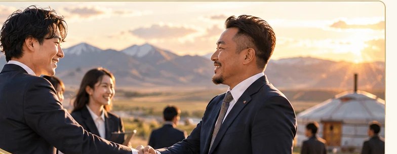 企業と企業の出会い